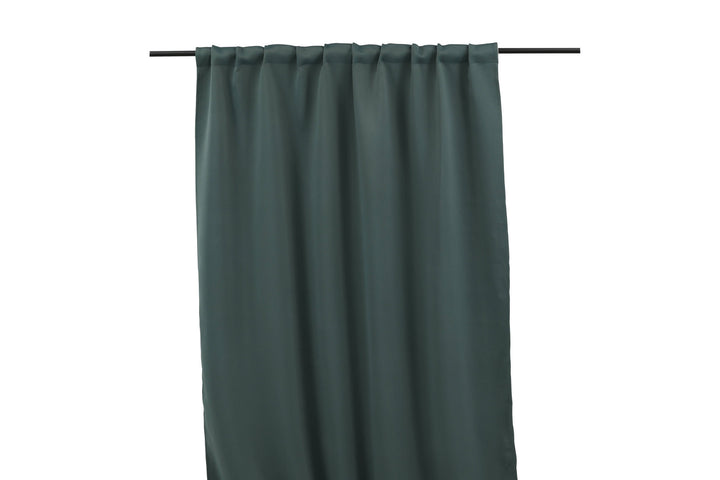 Venture Home Evelyn Curtain Polyester blackout - Blue/green - 135*290 - Multi tape