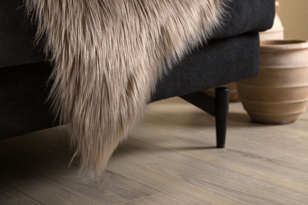 Venture Home Katy Sheepskin Polyester/fake suede/Acrylic - Brown / - 60*90