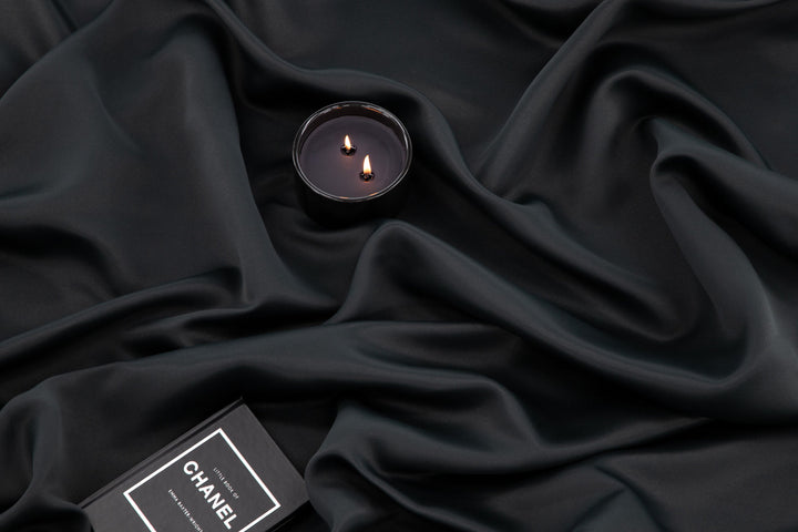 Venture Home Evelyn Curtain Polyester blackout - Black - 135*240 - Multi tape