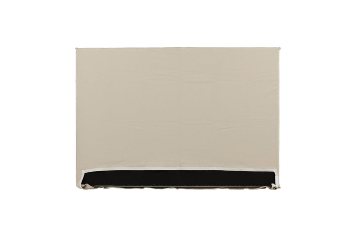 Venture Home Saga Sengegavlsbetræk Bomuld/overlock - Beige - 180*140