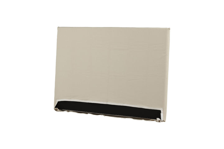 Venture Home Saga Sengegavlsbetræk Bomuld/overlock - Beige - 180*140