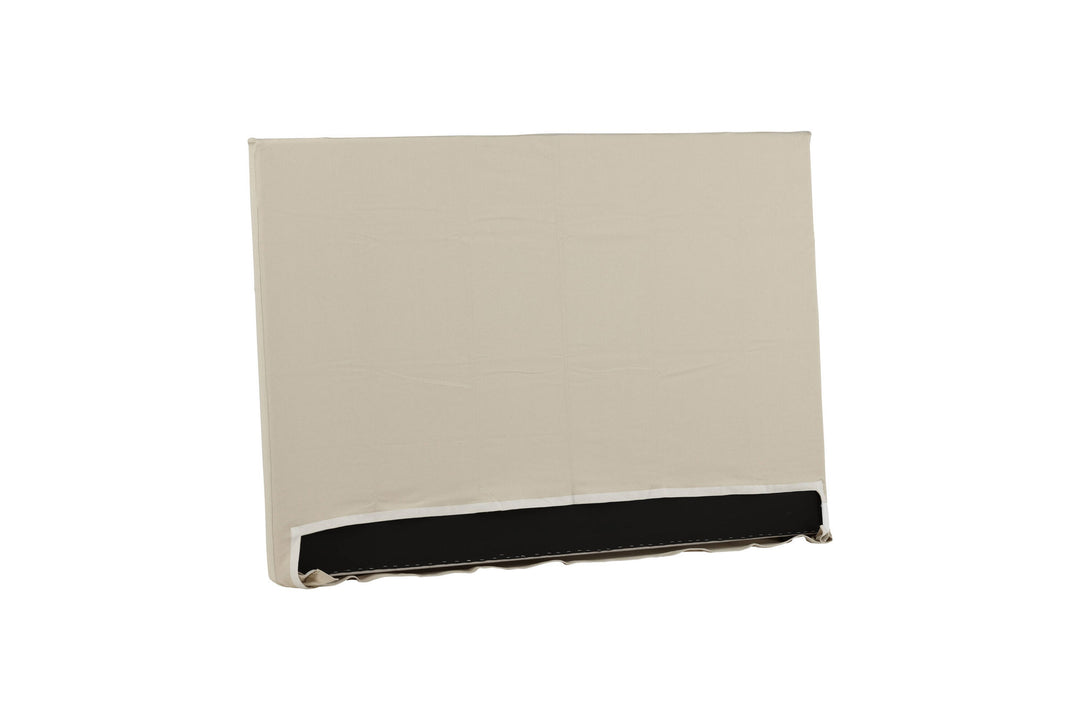 Venture Home Saga Sengegavlsbetræk Bomuld/overlock - Beige - 180*140