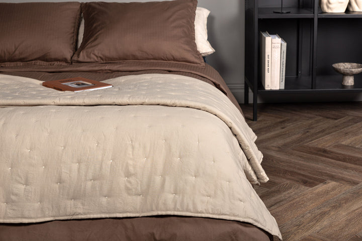 Venture Home Sally Bedspread Microfiber - Beige / - 260*260