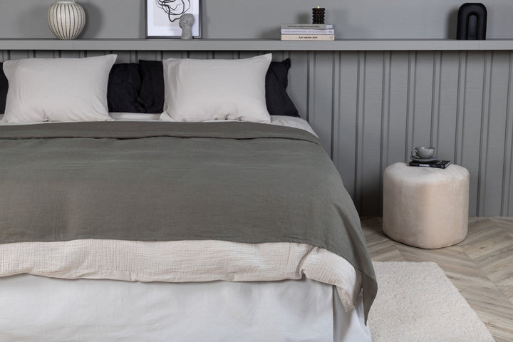 Venture Home Milo Bedspread Linen - Light grey / - 250*180