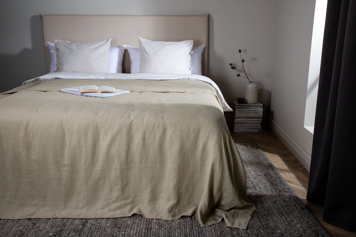 Venture Home Milo Bedspread Linen - Beige / - 260*260