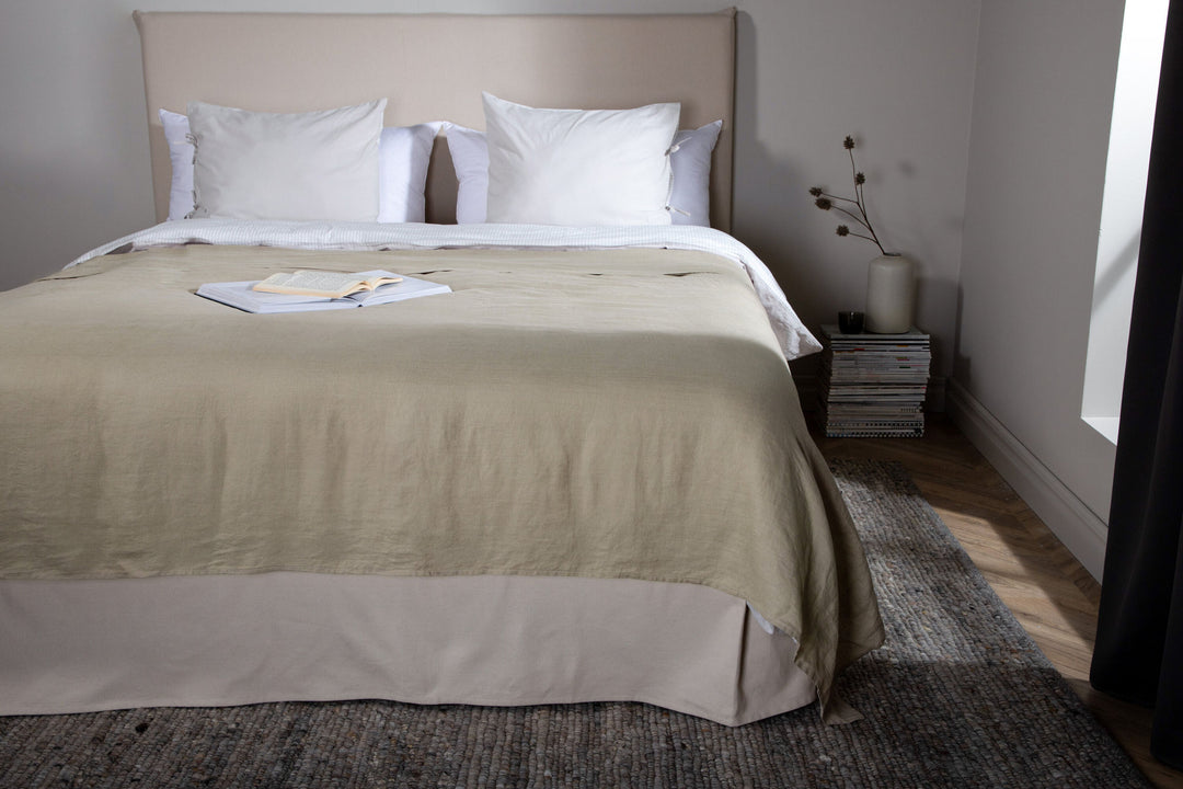 Venture Home Milo Bedspread Linen - Beige / - 260*260