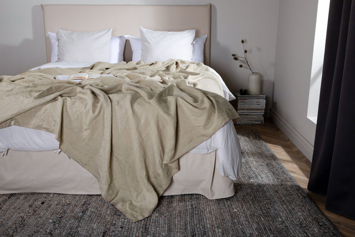 Venture Home Milo Bedspread Linen - Beige / - 260*260