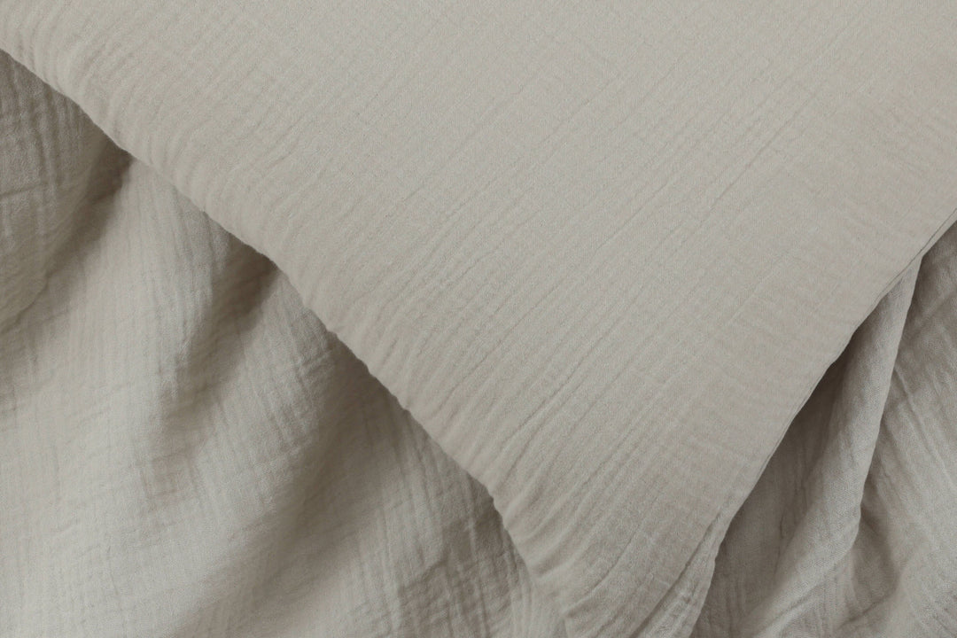Venture Home Mila Bed Set Cotton gauze - Light Grey / - 240*220