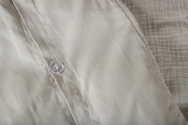 Venture Home Mila Bed Set Cotton gauze - Light Grey / - 150*200