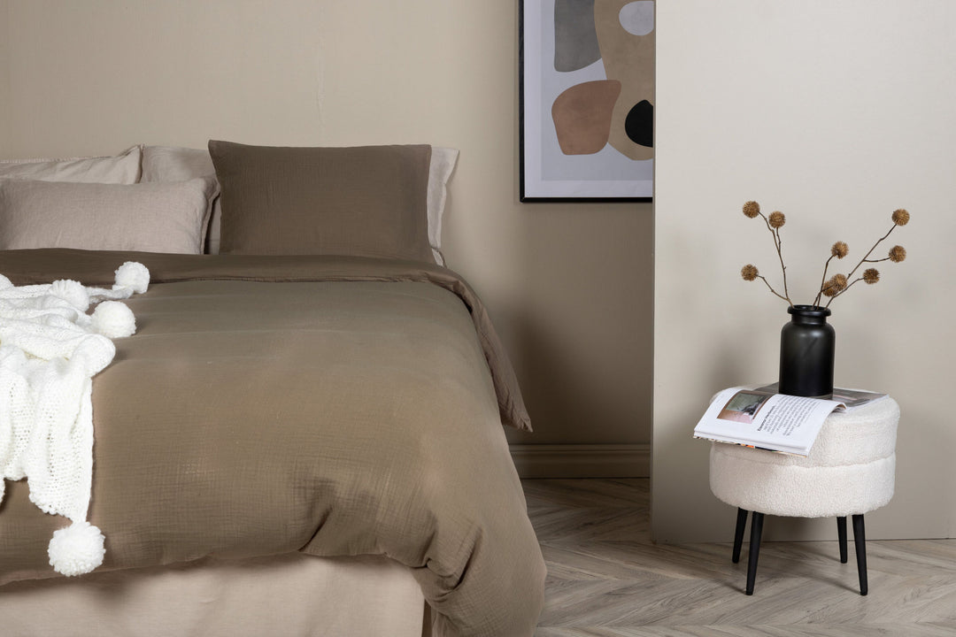 Venture Home MilaBedSetCottongauze-Brown-150*200