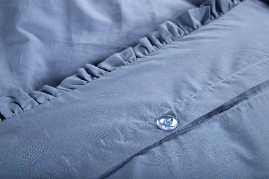 Venture Home Lias Bed Set Cotton/linen - Blue - 150*200