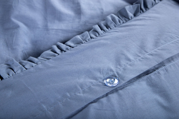 Venture Home Lias Bed Set Cotton/linen - Blue - 150*200