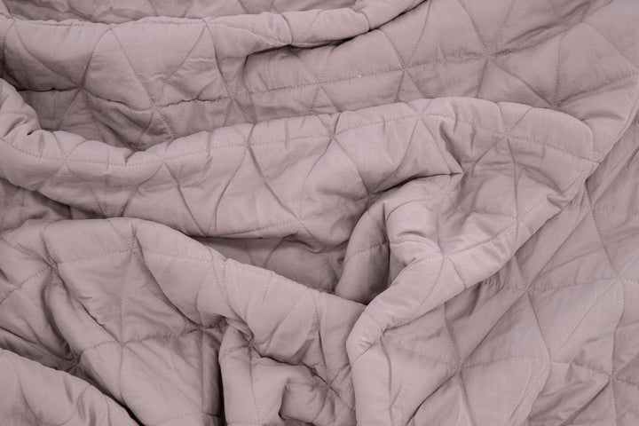 Venture Home Nilla Bedspread Heavy brushed poly cationic/sherpa - Light pink / - 260*260