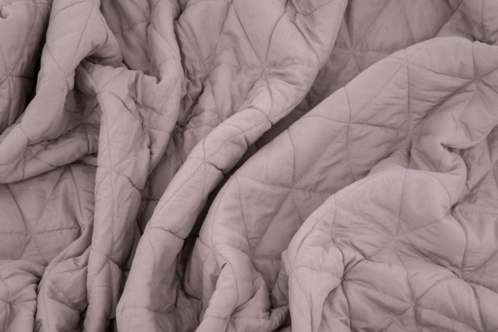 Venture Home Nilla Bedspread Heavy brushed poly cationic/sherpa - Light pink / - 260*260