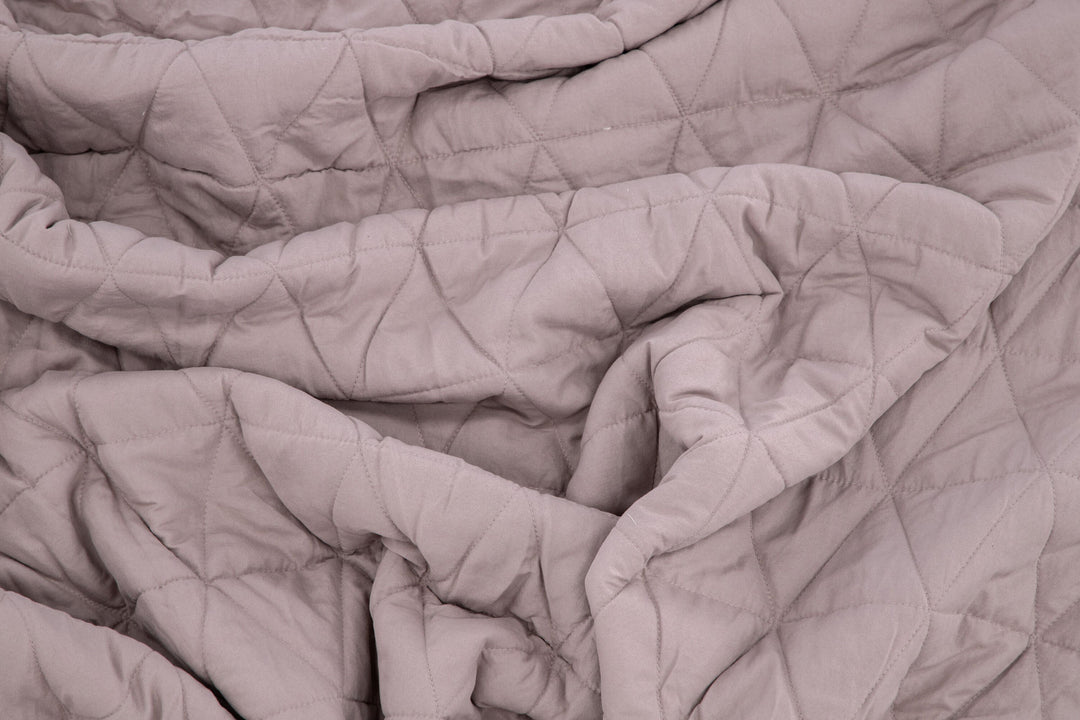 Venture Home Nilla Bedspread Heavy brushed poly cationic/sherpa - Light pink / - 250*150