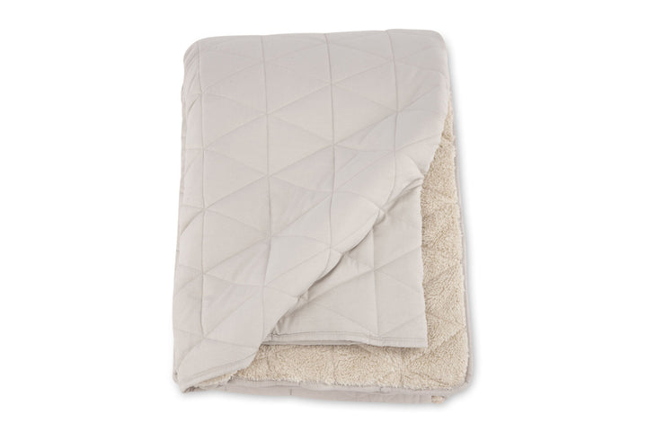 Venture Home Nilla Bedspread Heavy brushed poly cationic/sherpa - Beige / - 250*150