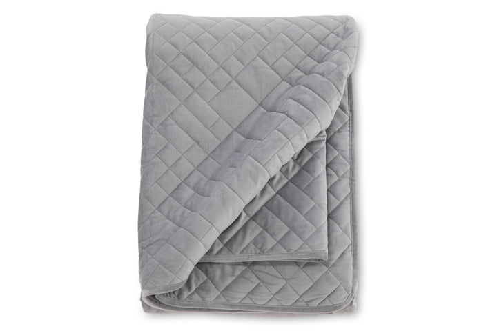 Venture Home Jilly Bedspread Polyester/velvet/microfiber - Light grey / - 260*260