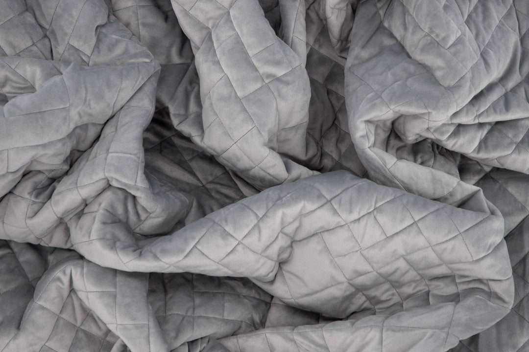 Venture Home Jilly Bedspread Polyester/velvet/microfiber - Light grey / - 260*260