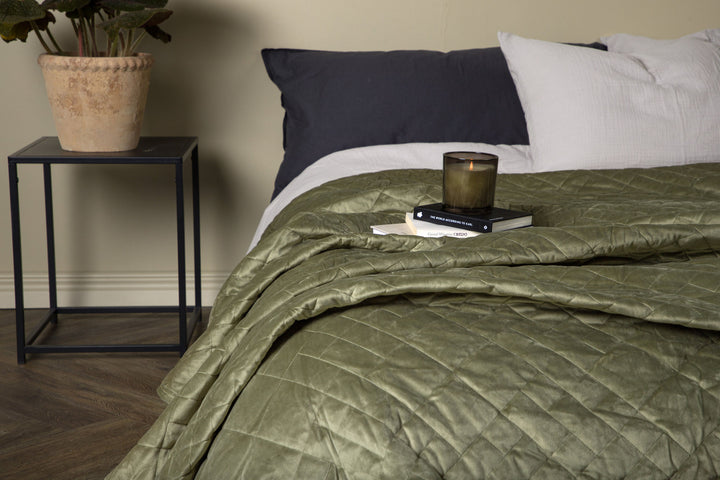 Venture Home Jilly Bedspread Polyester/velvet/microfiber - Green / - 260*260