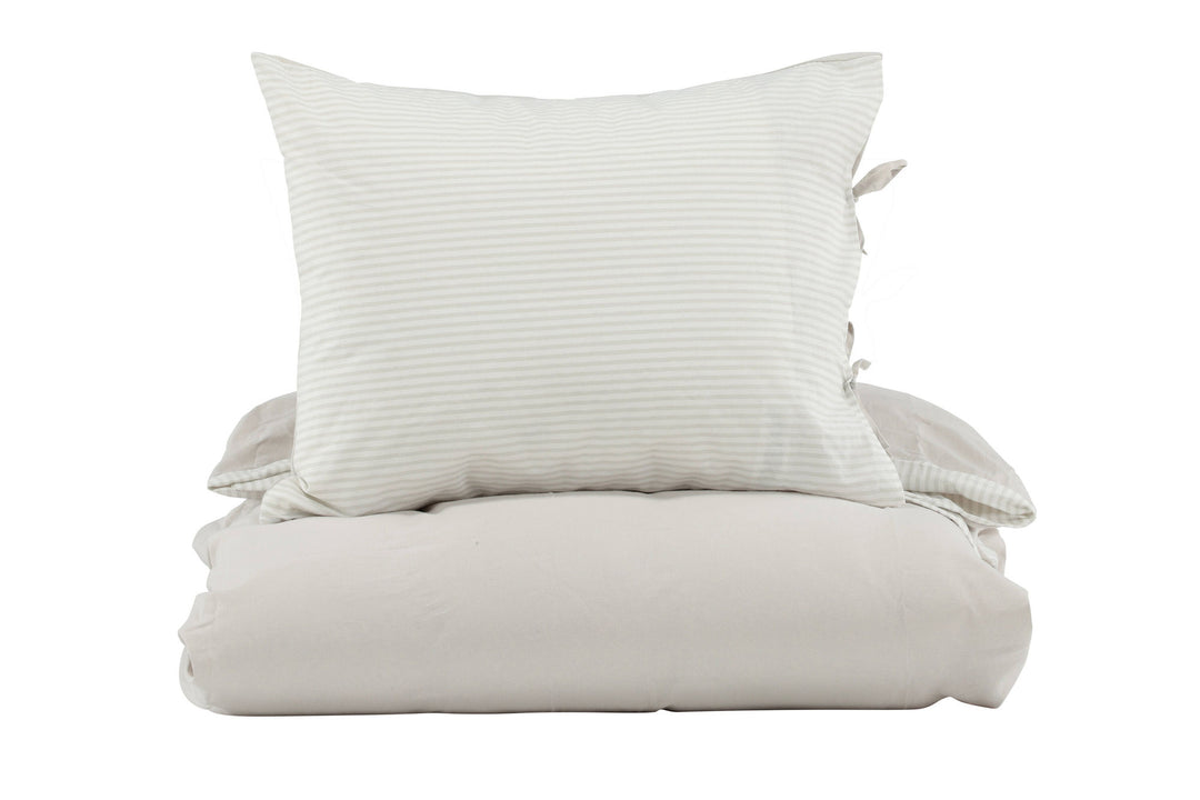Venture Home Jenna Bed Set Linen/cotton - Light Grey / - 150*200