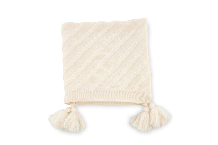 Venture Home Katlyn Throw Acrylic - White / - 130*170