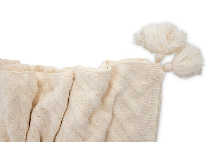 Venture Home Katlyn Throw Acrylic - White / - 130*170