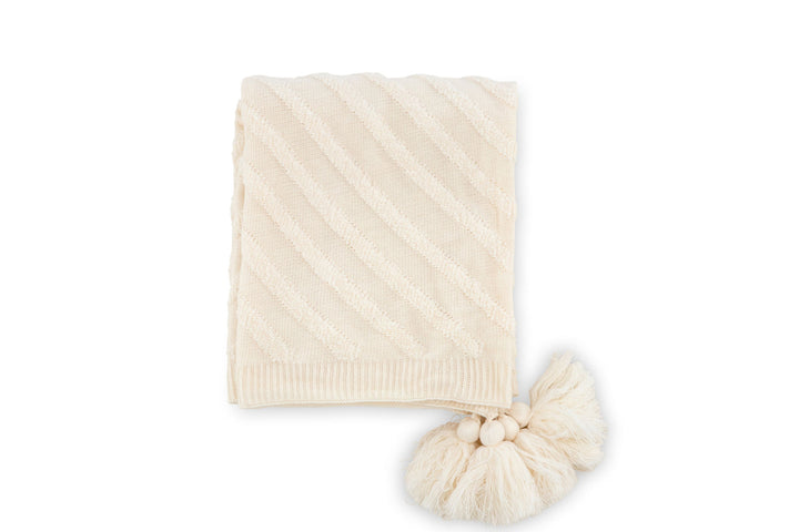 Venture Home Katlyn Throw Acrylic - White / - 130*170