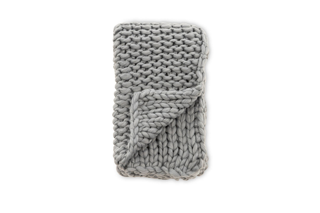 Venture Home Kate Throw Polyester - Light grey / - 130*170