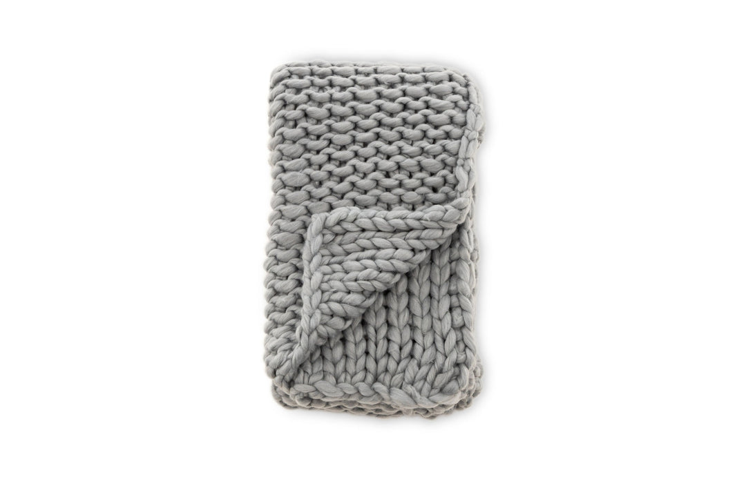 Venture Home Kate Throw Polyester - Light grey / - 130*170
