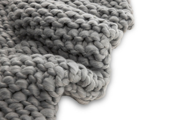 Venture Home Kate Throw Polyester - Light grey / - 130*170