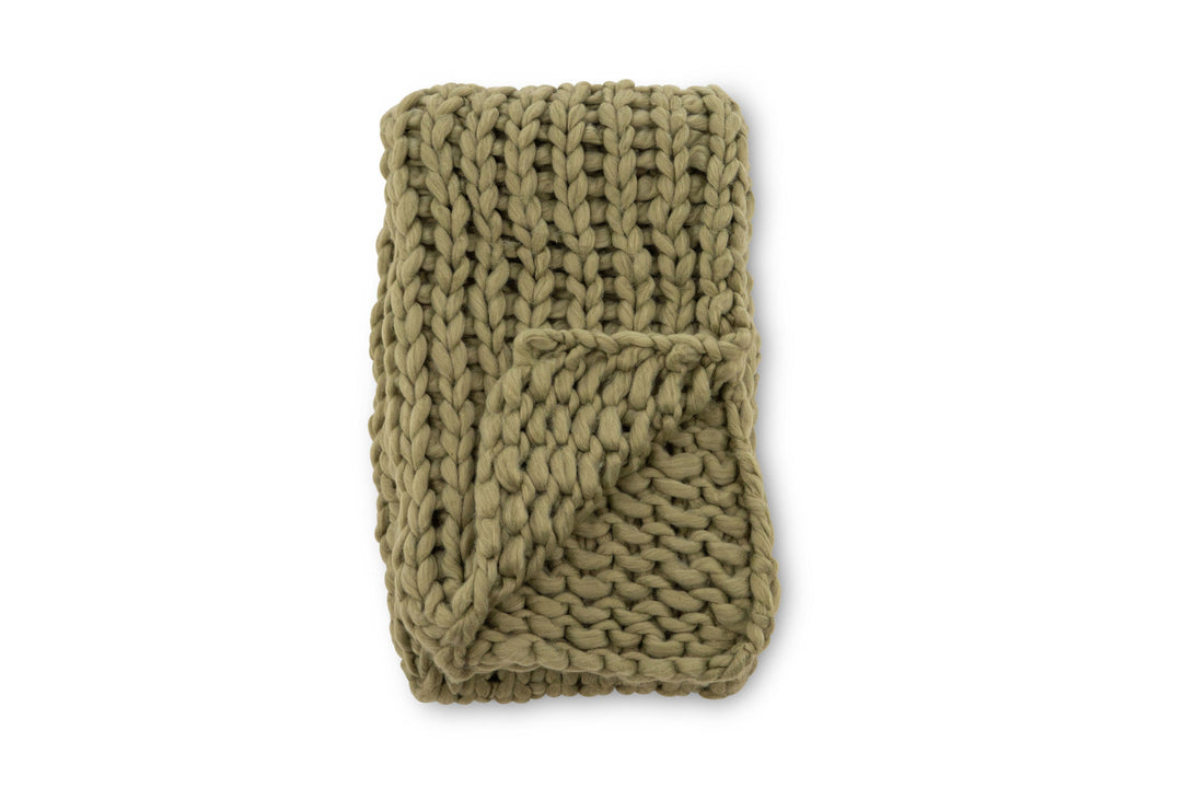 Venture Home Kate Throw Polyester - Dark green / - 130*170