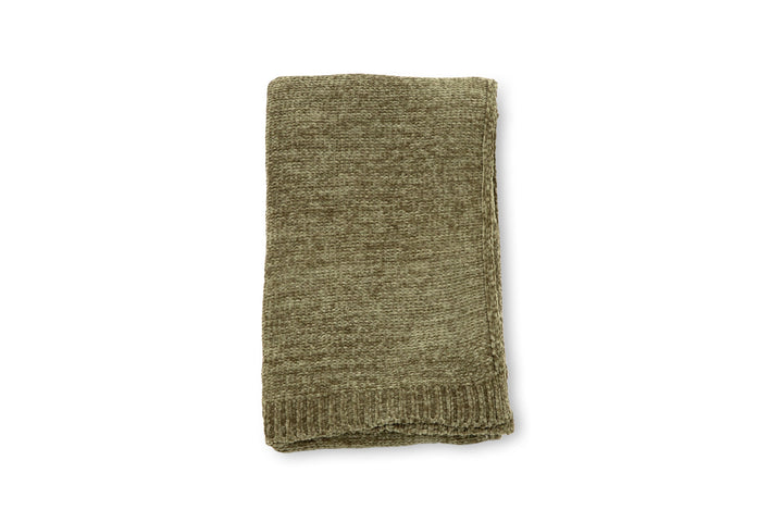Venture Home Ally Throw Polyester/shiny chenille - Green / - 170*130