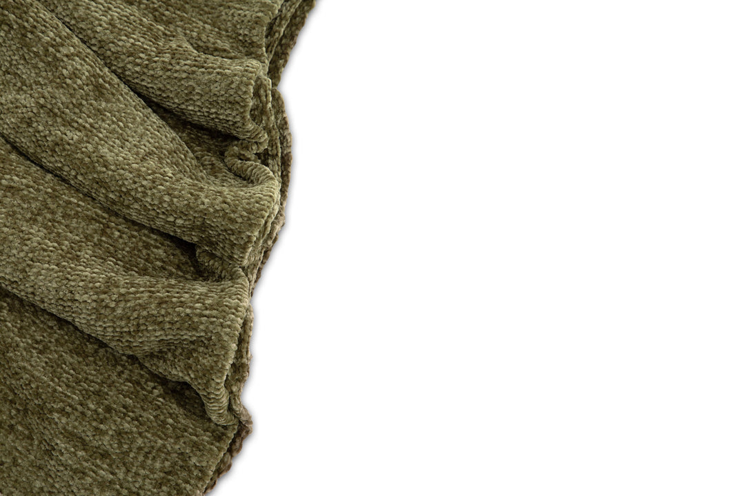 Venture Home Ally Throw Polyester/shiny chenille - Green / - 170*130