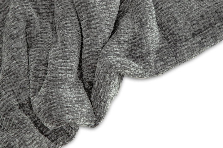 Venture Home Ally Throw Polyester/shiny chenille - Dark grey / - 170*130