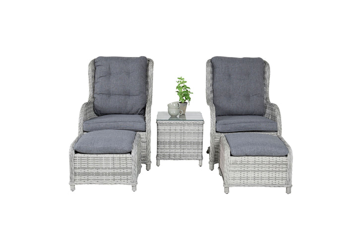 Venture Home Vikelund Lounge set  - Grey/Grey