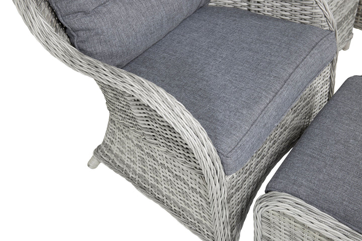 Venture Home Vikelund Lounge set  - Grey/Grey