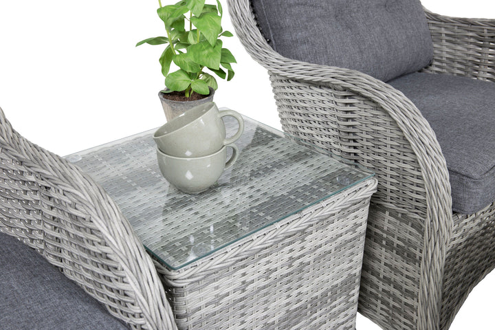 Venture Home Vikelund Lounge set  - Grey/Grey