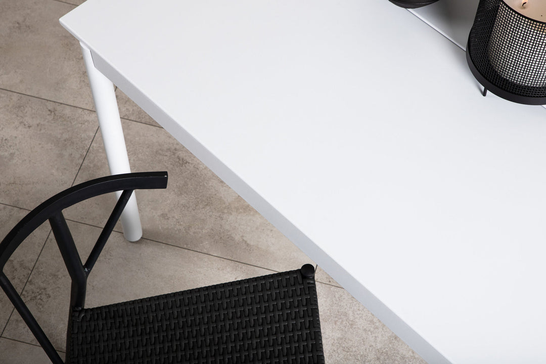 Venture Home Modena - Dining Table- White - Aluminium - 150*100cm