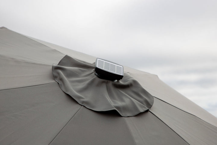 Venture Home Sabal - Umbrella with LED- Grey - - 270cm