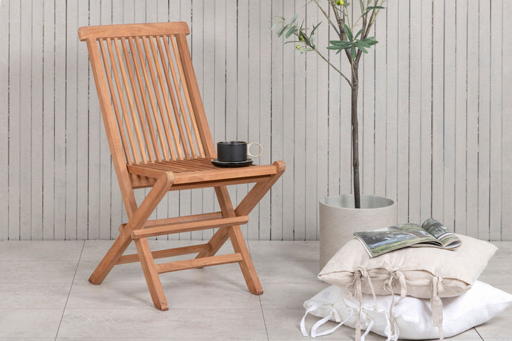 Venture Home Kenya Folding Chair W/O Armrest 2-pack - Teak