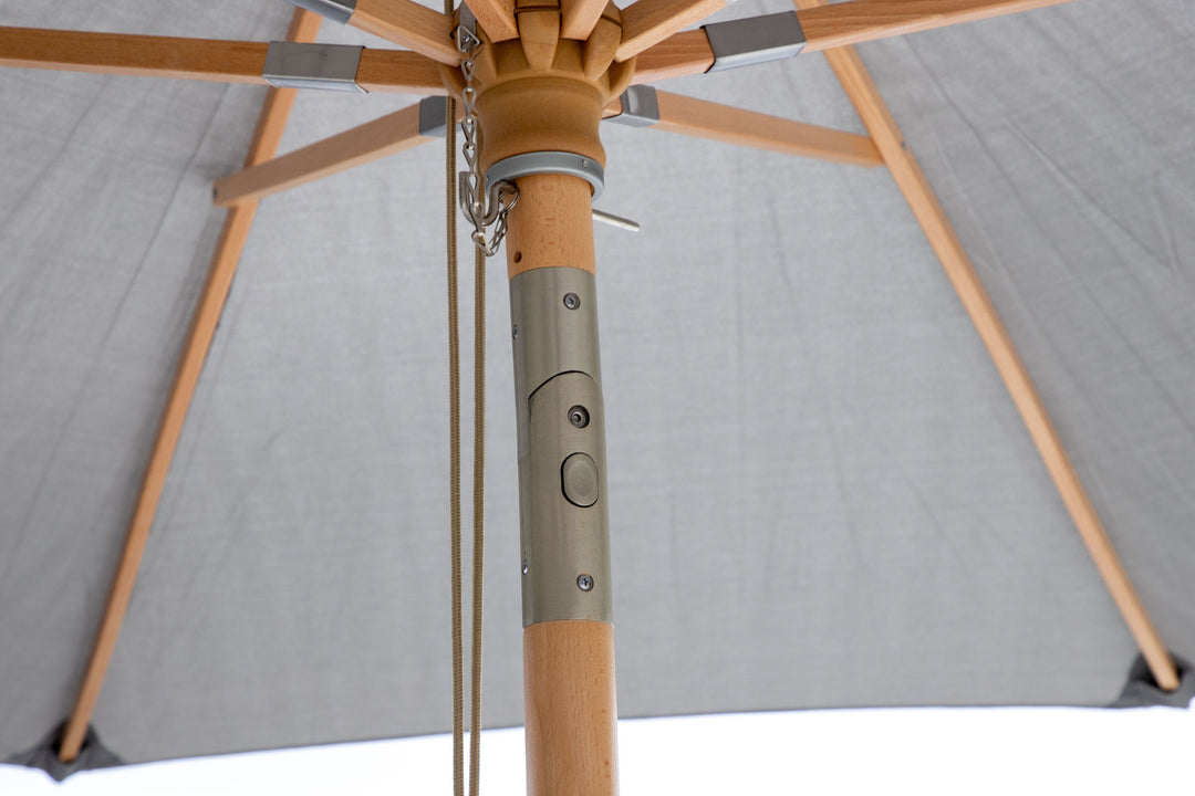Venture Home Nypo - Umbrella w. tilt- Grey - - 330cm
