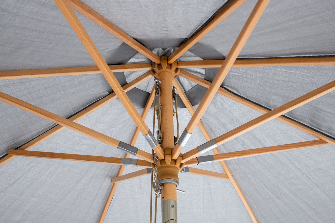 Venture Home Nypo - Umbrella w. tilt- Grey - - 330cm