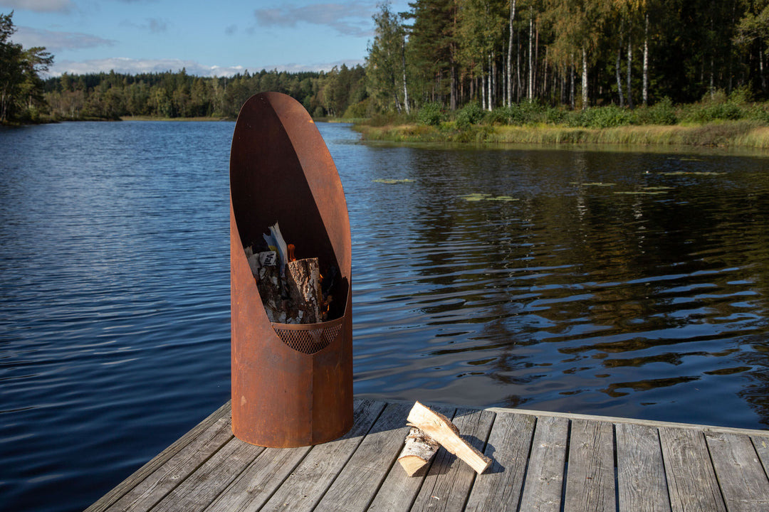 Venture Home Bastian - Fire Basket Lipstick- Rusty Orange - -