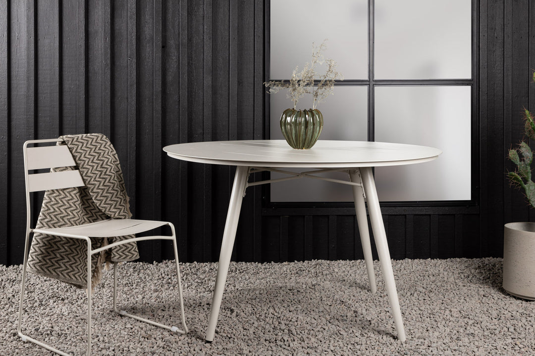 Venture Home Lina Dining Table - Beige - Round 120 cm