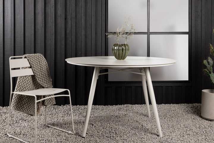 Venture Home Lina Dining Table - Beige - Round 120 cm