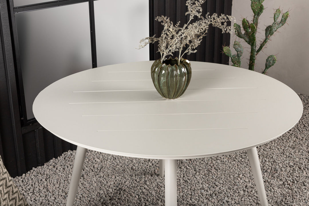 Venture Home Lina Dining Table - Beige - Round 120 cm
