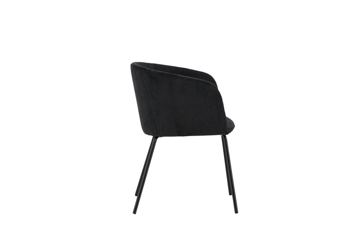 Venture Home Berit Dining Chair - Black / Black