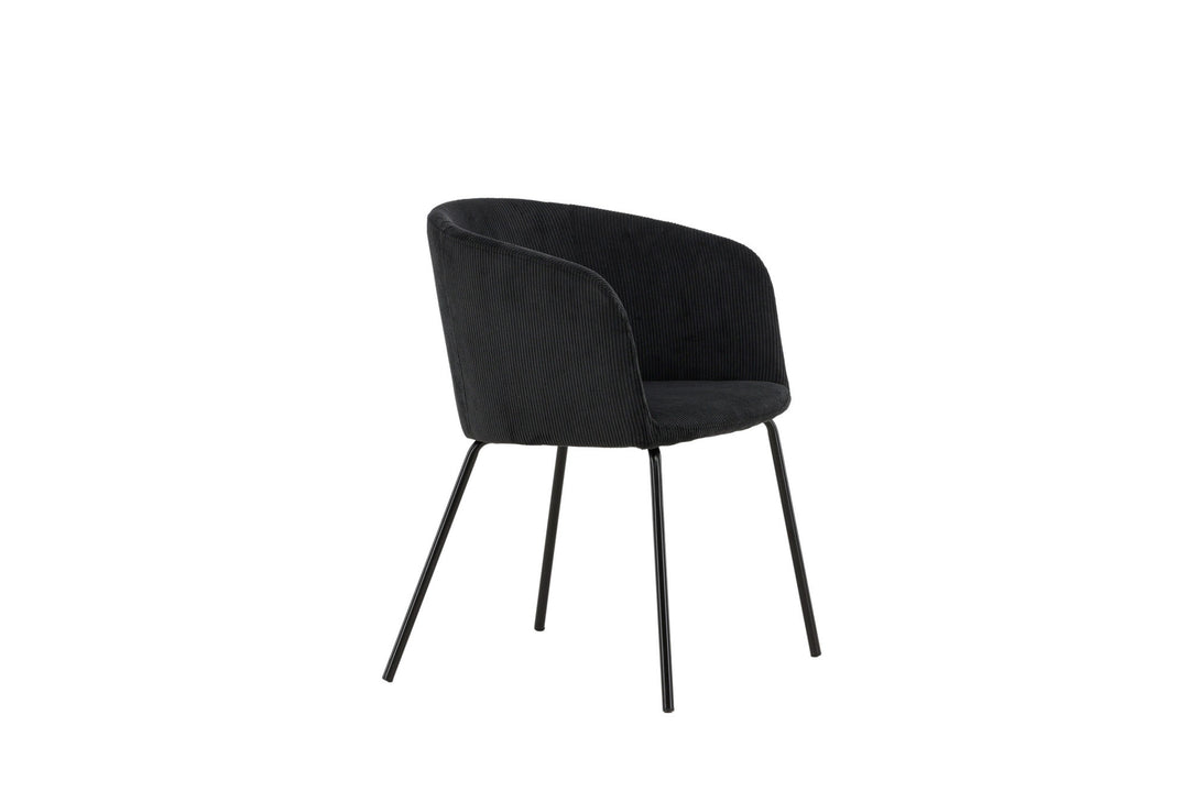 Venture Home Berit Dining Chair - Black / Black