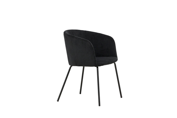 Venture Home Berit Dining Chair - Black / Black