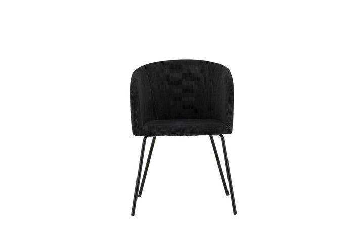 Venture Home Berit Dining Chair - Black / Black